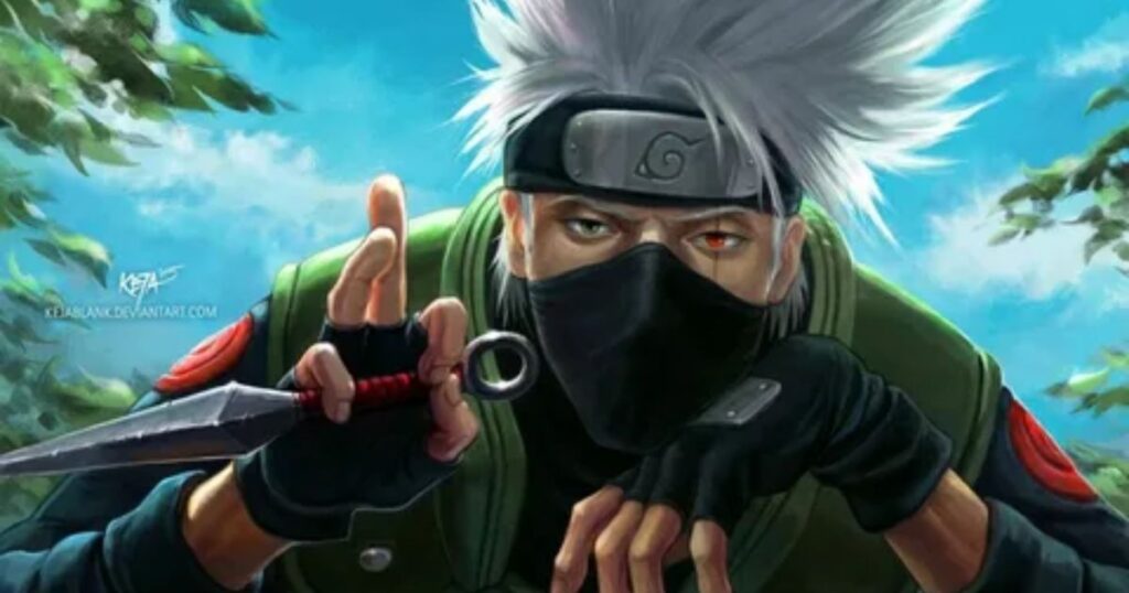 The popularity of Kakashi's Unique Hair Color