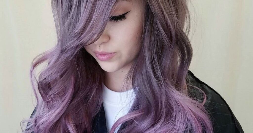 Achieving Ash Violet Hair Color