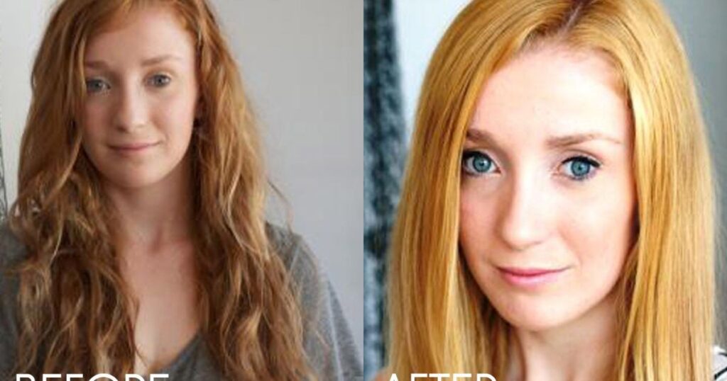 Colorfix hair color remover before and after