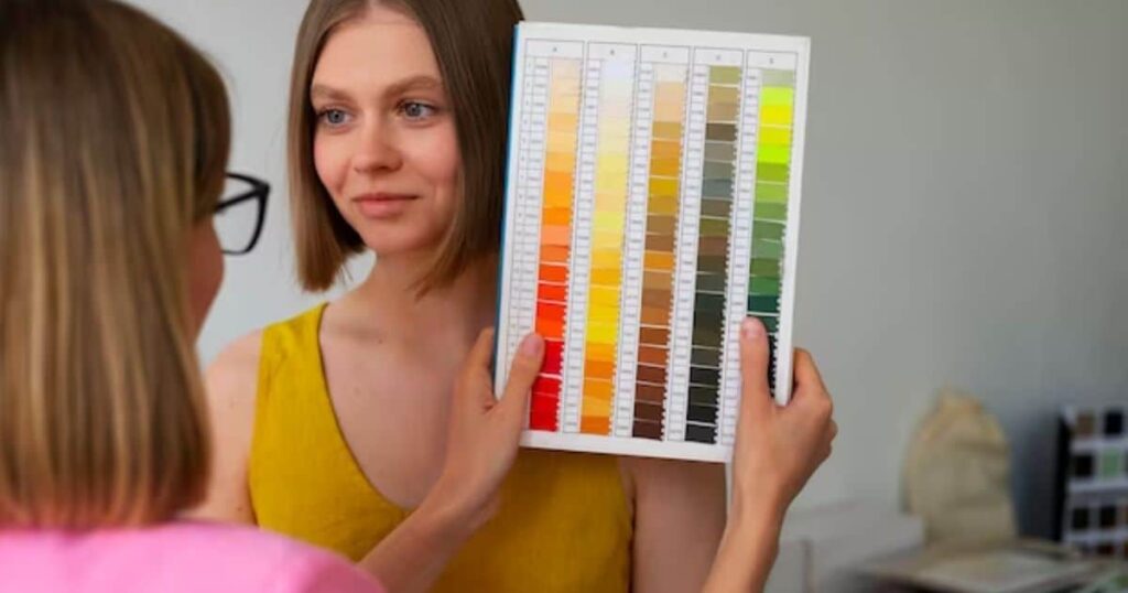 Navigating the Interface of a Hair Color Generator